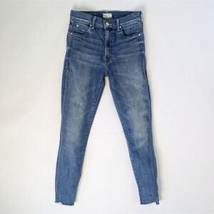 MOTHER Women's Skinny Jeans in Blue